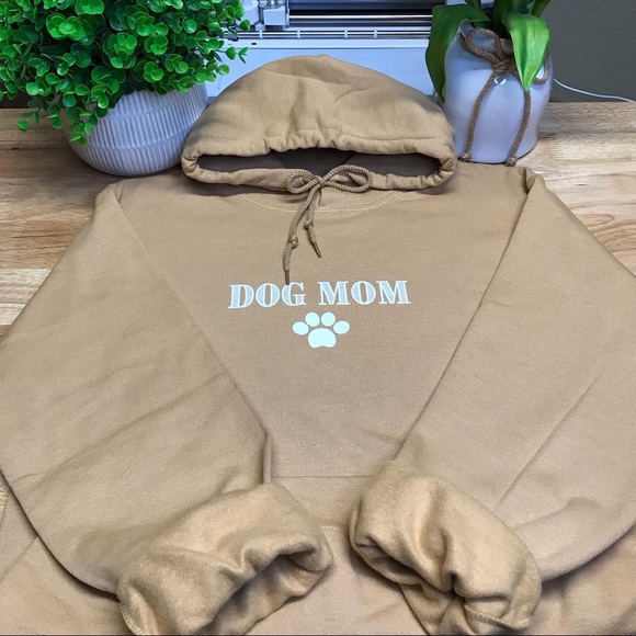 DOG MOM Unisex Adult Hoodies - Various - Picture 13 of 17
